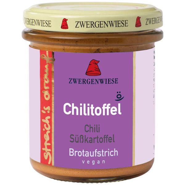 Zwergenwiese Chilitoffel Brotaufstrich glutenfrei vegan weizenfrei bio ...