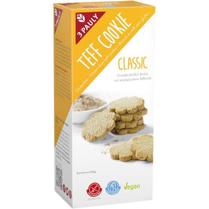 3Pauly Teff Cookie Classic Kekse glutenfrei weizenfrei