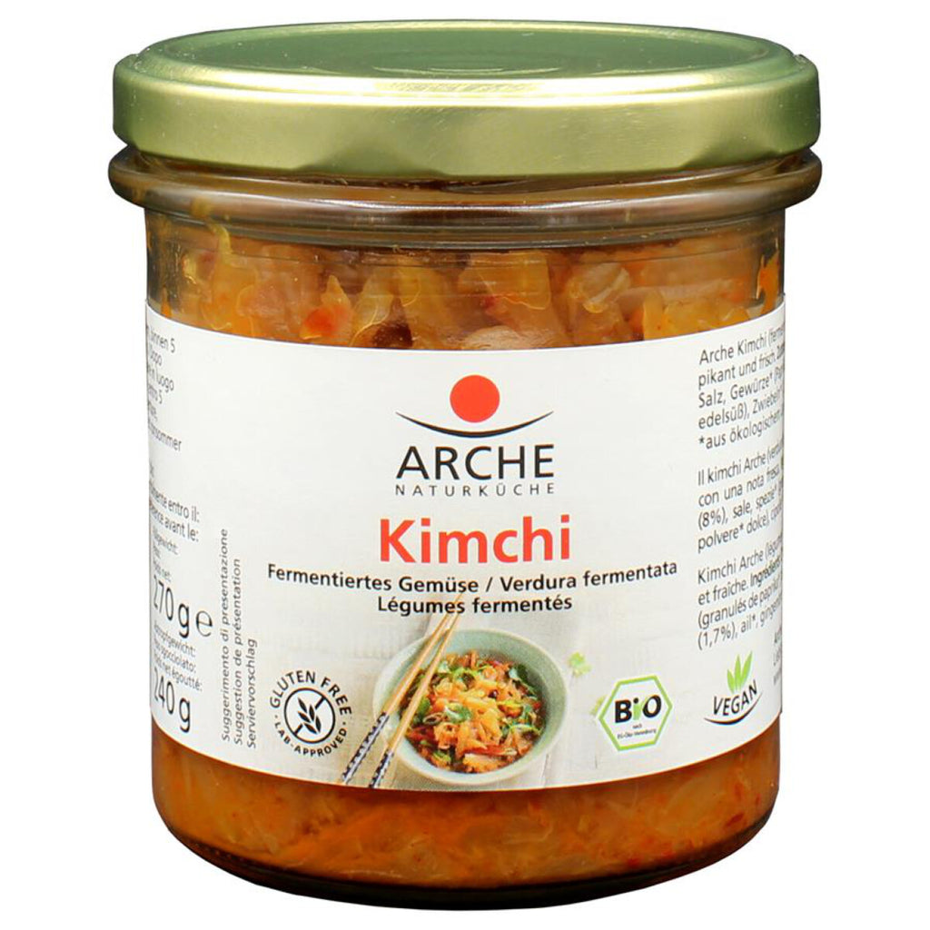 Arche Naturküche Kimchi fermentiertes Gemüse glutenfrei vegan bio