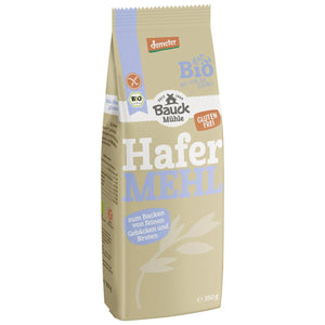 Bauck Mühle Bauckhof Hafermehl Vollkorn glutenfrei bio vegan easy gluten free shop