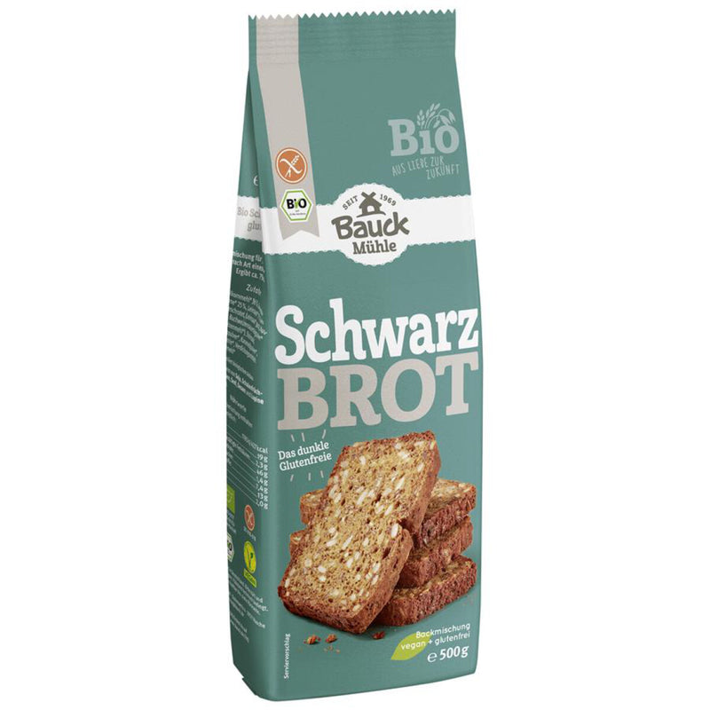 Bauck Mühle Bauckhof Schwarzbrot glutenfrei Backmischung weizenfrei bio