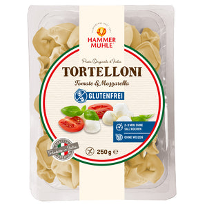 Hammermühle Tortelloni Tomate & Mozzarella glutenfrei weizenfrei 