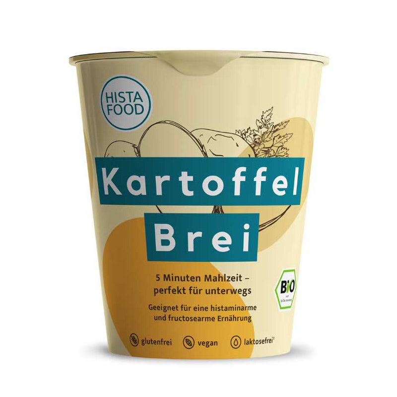 Histafood Kartoffelbrei glutenfrei to go weizenfrei vegan bio