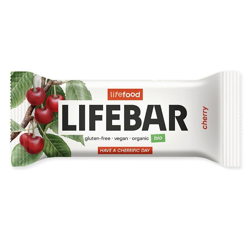 Lifefood Lifebar Kirsche Protein Energieriegel glutenfrei laktosefrei