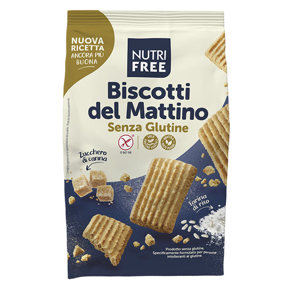 Nutri Free Biscotti del Mattino Kekse glutenfrei weizenfrei vegan 