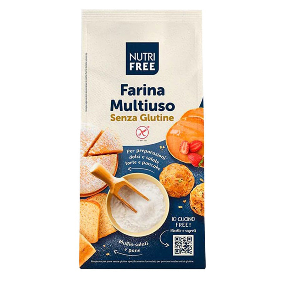 Nutri Free Farina Multiuso Universalmehl Backmischung glutenfrei vegan