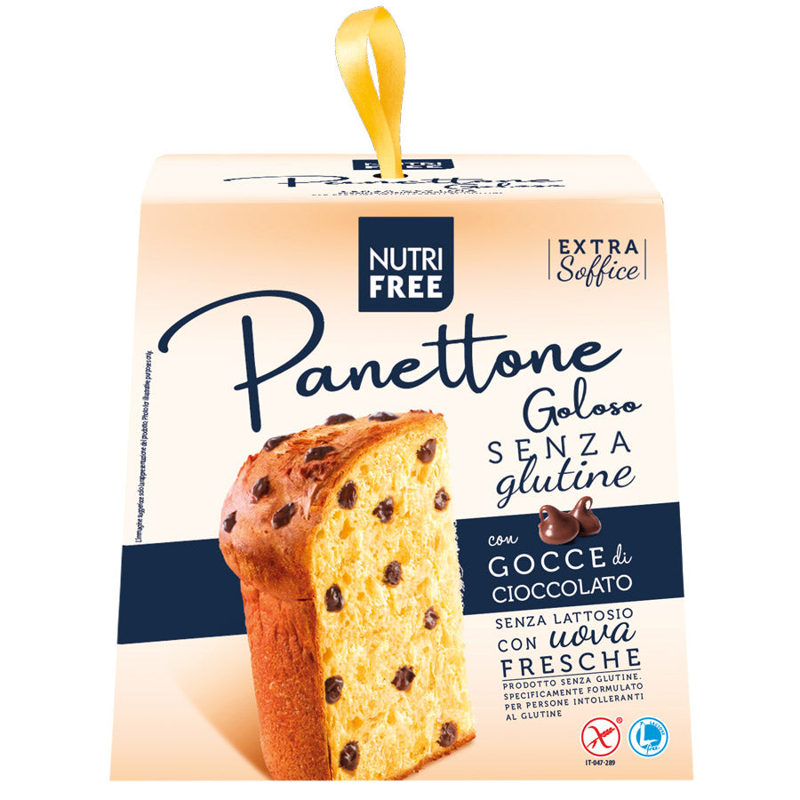 Nutri Free Panettone Gocce di Cioccolato glutenfrei Weihnachten 