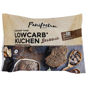 Panefactum Low Carb Brownie Kuchen glutenfrei ketogen Dr. Schär