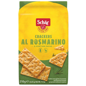 Schär Cracker mit Rosmarin glutenfrei weizenfrei laktosefrei Zöliakie