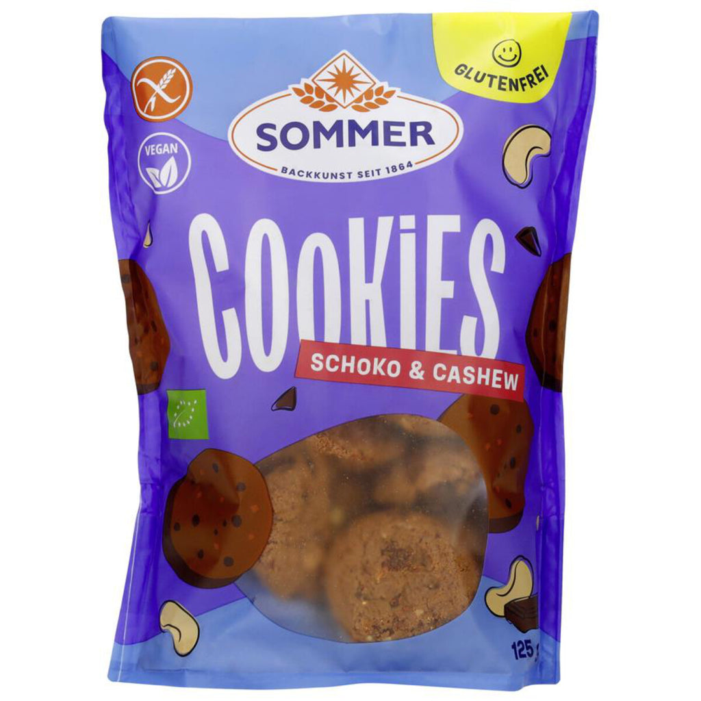 Sommer Cookies Choco & Cashew Kekse glutenfrei