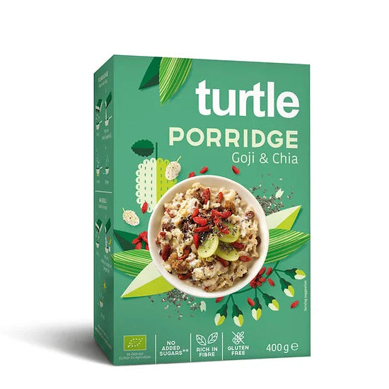 Turtle Porridge Goji Chia glutenfrei weizenfrei bio easy gluten free shop