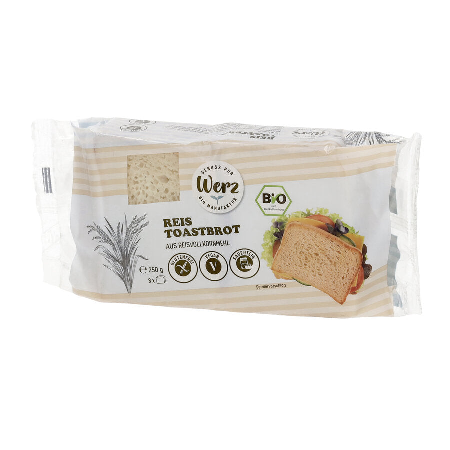 Werz Reis Toastbrot glutenfrei weizenfrei Zöliakie easy gluten free