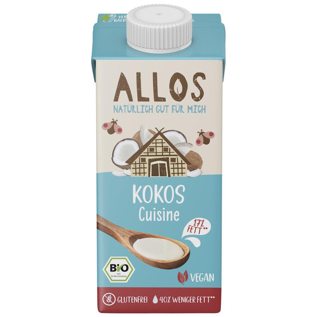 Allos Kokos Cuisine 200 ml glutenfrei - Der glutenfreie Online Shop