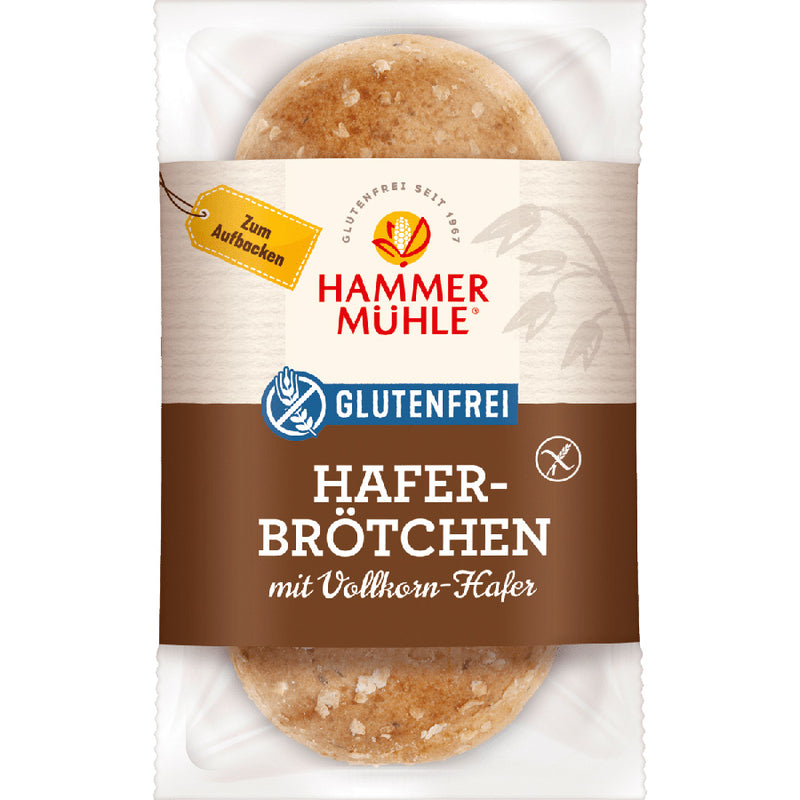 Hammermühle Haferbrötchen glutenfrei weizenfrei vegan easy gluten free